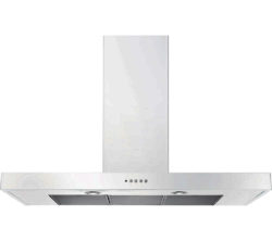 RANGEMASTER Flat 90 Chimney Cooker Hood - White